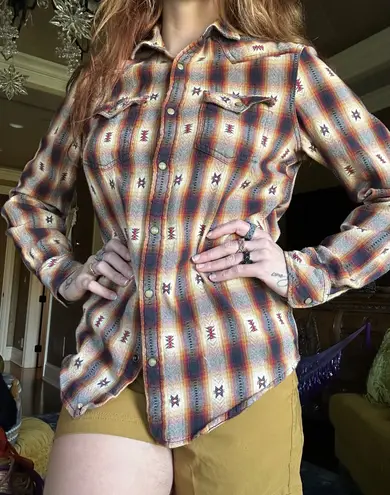 Western Plaid Shirt Multiple