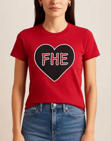 FHE Red Crewneck T
