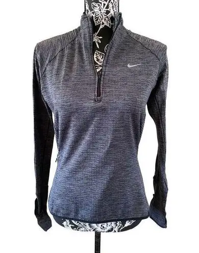 Nike  Quarter Zip Element Sphere Pullover Long Sleeve T Shirt Lightweight Sporty