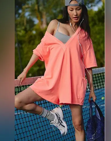 Free People Movement Hot Shot Tee Romper Size Small - Image 4