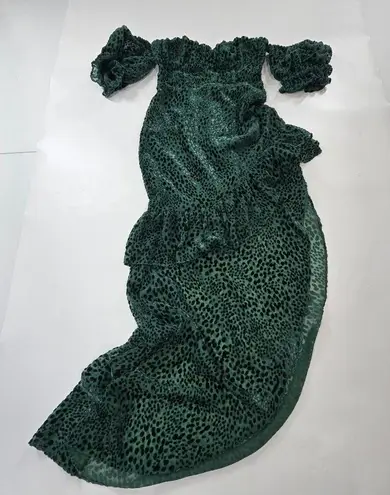 Majorelle Kayleigh Gown in Deep Teal Small