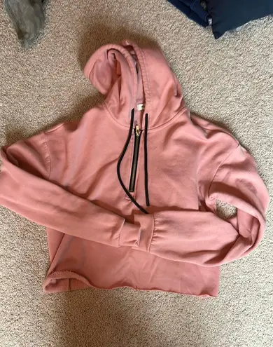 Garage Zipper Cropped Hoodie