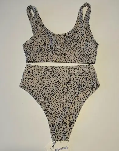 Kulani Kinis NEW Kulani Kini’s Leo Bikini Set Leopard Spots Sz Small