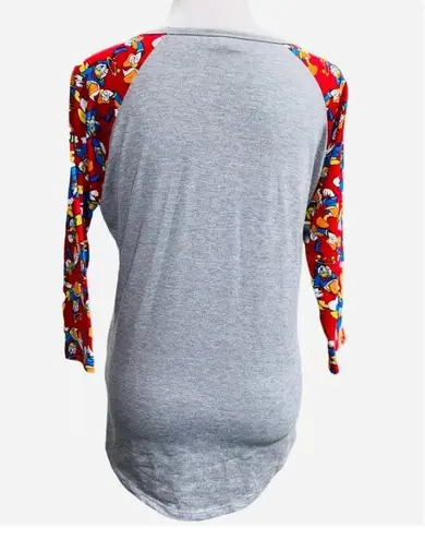 LuLaRoe Randy Disney Donald Duck baseball t Small