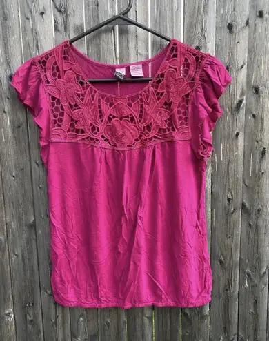 love on a hanger Magenta Top