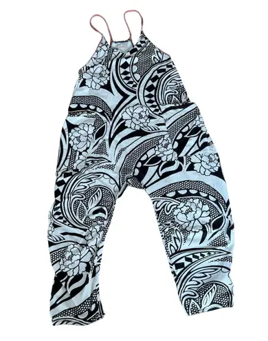 FP Movement Hot Shot Printed Onesie Padma Black Combo Size Medium