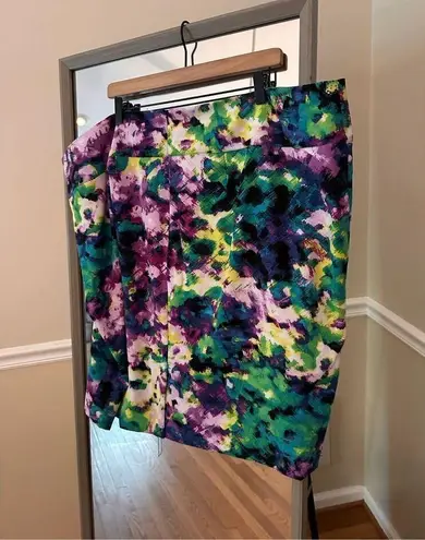 Lane Bryant  Size‎ 28 Floral Skirt