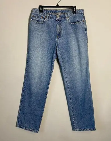 Ralph Lauren Vintage  Polo Jeans Co Saturday Straight Denim Womens 10x32 90s Blue