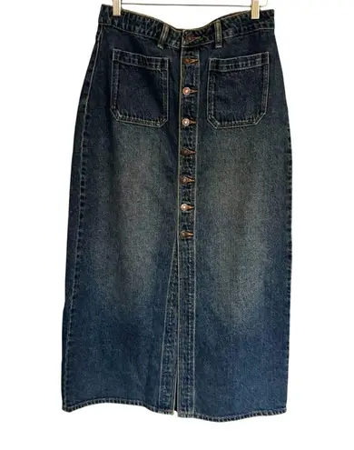 ROLLA'S Sailor Skirt in Twilight/Medium Blue Wash Size 30/Au 12