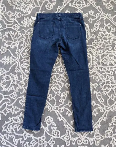 Elle Slim Medium to Dark Wash Jeans, 8