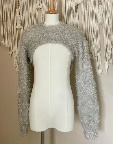 Urban Outfitters Whitney Fuzzy Shrug Sweater