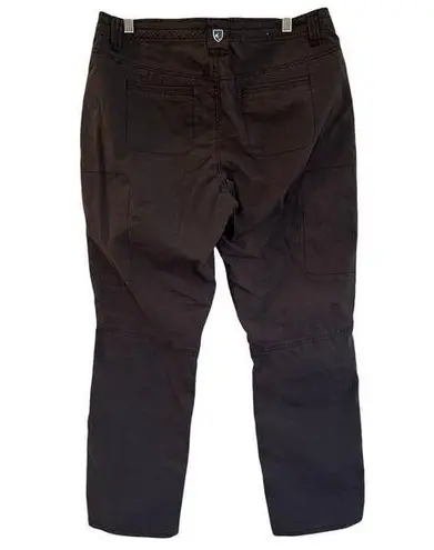 Kuhl Legendary Pants sz 10 Short Dark Grey Utility Pants Hiking Roll up Pants
