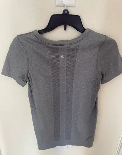 Lululemon Gray Swiftly Tech Short Sleeve