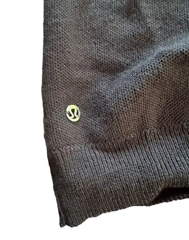 Lululemon  Tied To You Wool Sweater Black Size 6