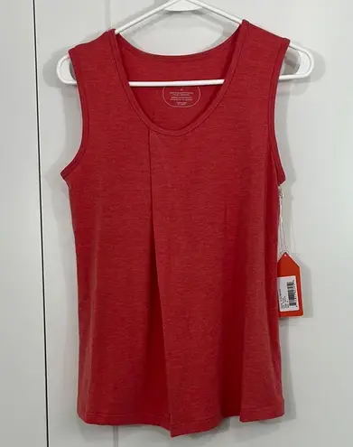 Oiselle New Size 4 Coral Red In the Fold Tank Top
