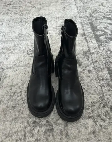 ZARA Black Booties