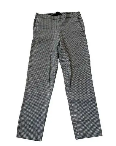 Massimo Fabbro Black & White Plaid Leggings w/ Pockets Women Sz 4 | 61