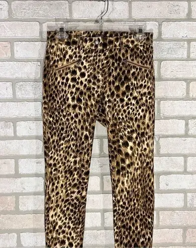 J. McLaughlin  Baxter Skinny Jeans in Leopard Print Size 2