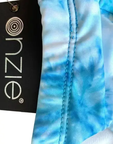 Onzie City Bra NWT CrissCross Strap Blue Tie Dye