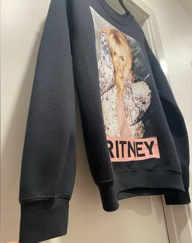 Britney Spears Graphic Pullover Crewneck Long