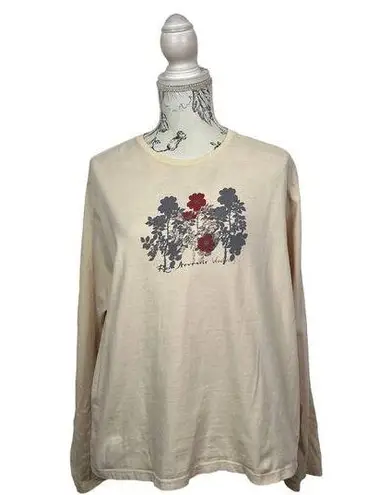 Woolrich 5 for $25| Vintage  Floral Long Sleeve Tee Size XL