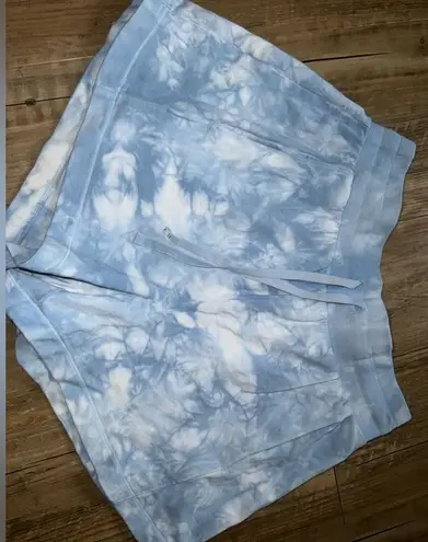 All In Motion blue tie dye shorts