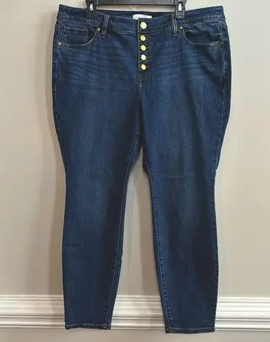 Lane Bryant  High Rise Skinny Jeans Flex Magic Size 18