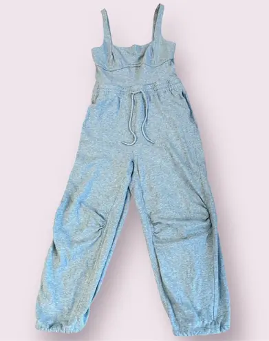 Free People Movement Inbound Onesie in Heather Grey Size Medium