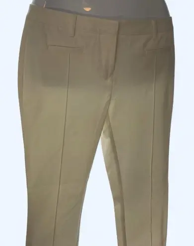 INC International Concepts Women's Cream Crop Trousers 2 NWOT