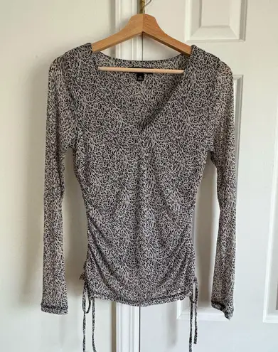 INC International Concepts Animal Print blouse