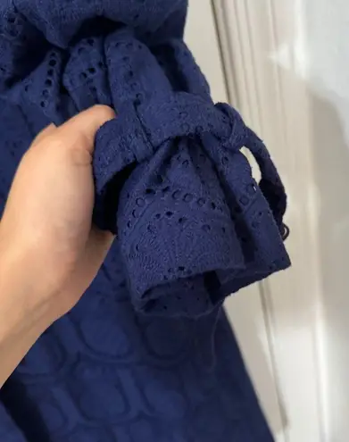 Farm Rio Eyelet Double Breasted Trench Coat XS