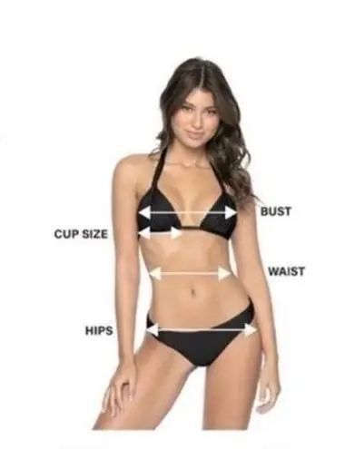 PQ Fuchsia Smocked Off Shoulder Pink Bikini Top Size Small S NWT