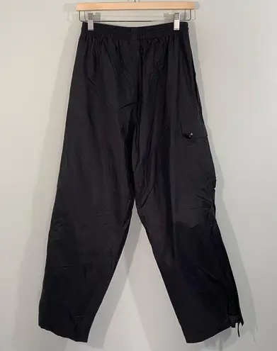 Helly Hansen Women Black Nylon Pull On Windbreaker Pants Size S Hiking Outdoors