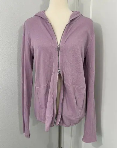 ATM Anthony Thomas Melillo Medium Purple Double Zip