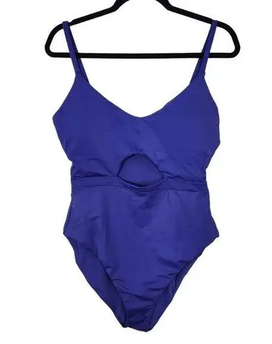 Indigo One-Piece Swimsuit NWT XL Andie One Piece Swimwear with Cutout