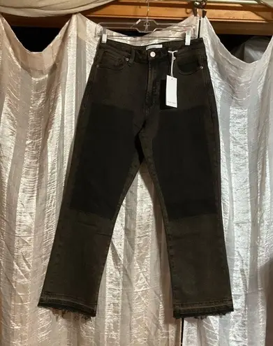 Dear John  Nolan High Rise Crop Jeans Sepia 28 NWT