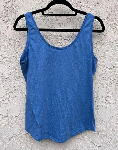Cotton On  1989 physical activity blue loose tank top