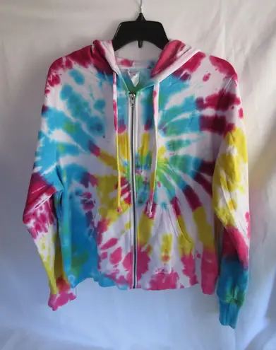 No Boundaries Juniors Tie Dye Jacket