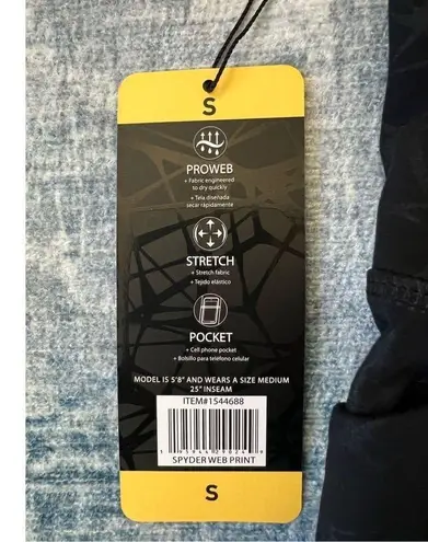 NWT! Active Spyder Web Print Leggings Small