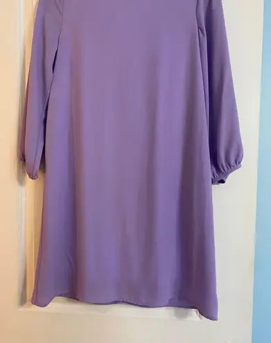 The Blue Door Collection Purple Mini Dress