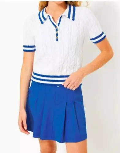 Lilly Pulitzer  Luxletic Martinique Blue  Kimika Skort Size 12