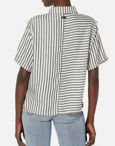 RVCA 𝅺Sunday  Stripe Short Sleeve Top Size Small