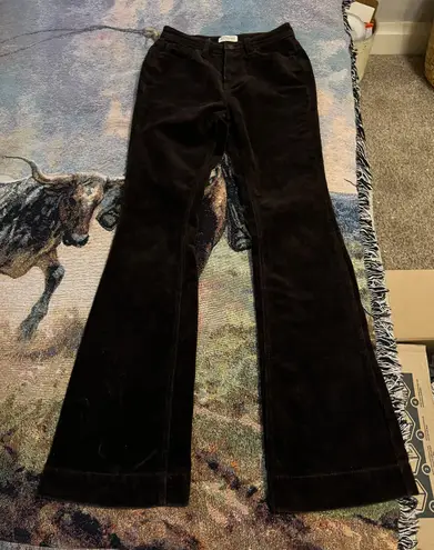 Shyanne Dark Brown Corduroy Pants