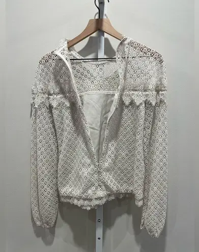 Amur White Florence Top Size S