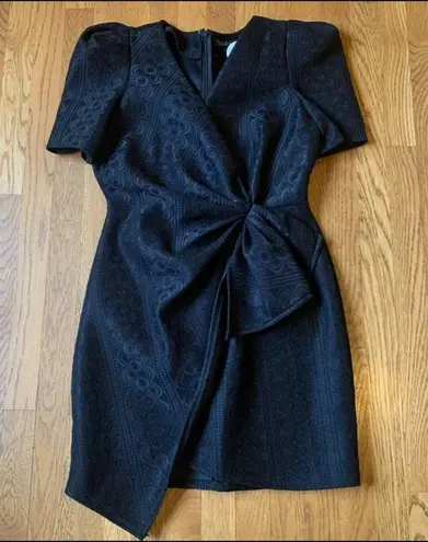 CQ by CQ NWT faux wrap cocktail dress black size L