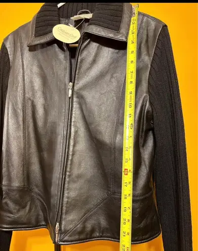 Coldwater Creek New women's jacket. 100% leather.$80.