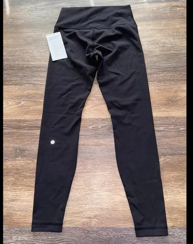 Lululemon  Wunder Train High Rise 28” Black Size 8 NWT