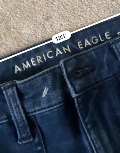 American Eagle  Dark Wash Super Hi-rise Jeggings 