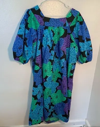 Tiffany Loungewear Sleep Lounge Dress Leaf Size M