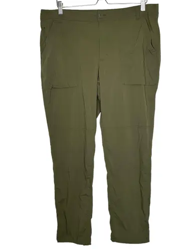 Rei Co-op women’s green Savanna trails hiking pants size 16